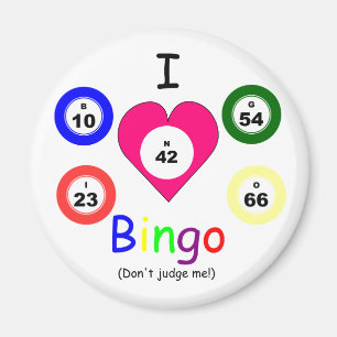 Imã Eu amo o Bingo, não julgo