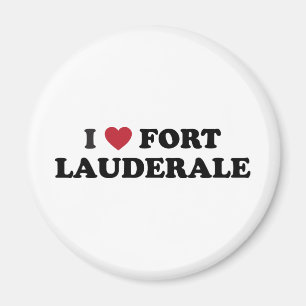 Imã Eu amo o Fort Lauderdale Florida