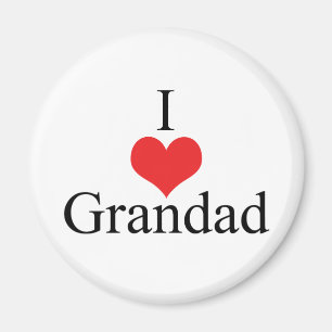 Imã Eu amo o Grandad (do coração)