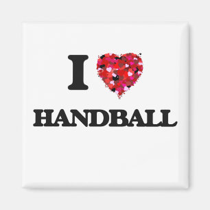 Imã Eu amo o handball