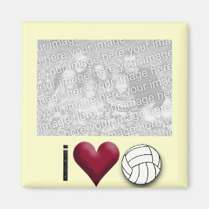 Imã eu amo o ÍMÃ da FOTO do voleibol
