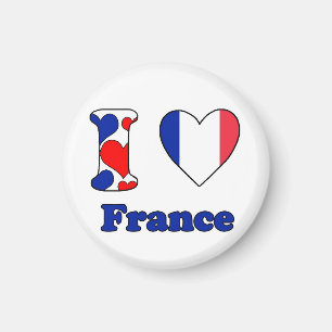 Imã Eu amo o ímã da França