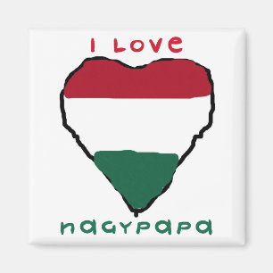 Imã Eu amo o ímã de Nagypapa