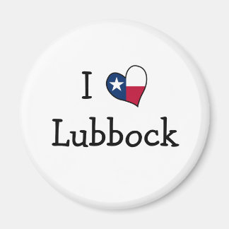 Imã Eu amo o Lubbock Texas