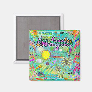 Imã EU AMO O Magnet Da Era Nu De Los Angeles
