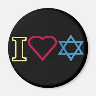Imã Eu Amo o Magnet de Israel
