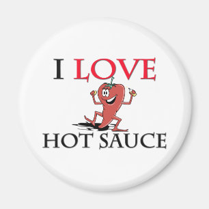Imã Eu amo o molho picante