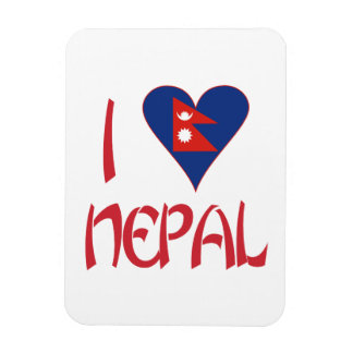 Ímã Eu amo o Nepal