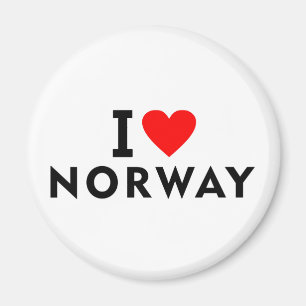 Imã Eu amo o país da Noruega como turismo de viagem ca