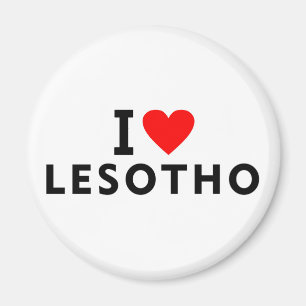 Imã Eu amo o país de Lesotho como o turismo do viagem