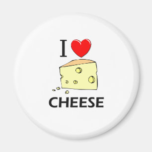 Imã Eu amo o queijo