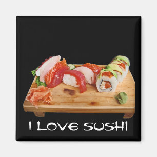 Imã Eu amo o sushi