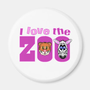 Imã Eu amo o zoológico
