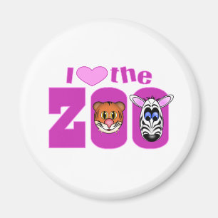 Imã Eu Amo o Zoológico