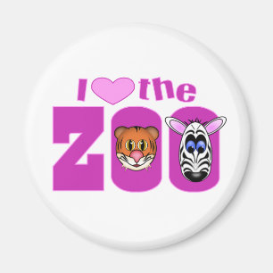 Imã Eu amo o zoológico