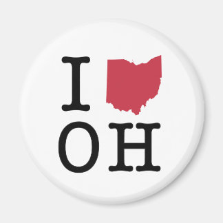Imã Eu amo Ohio