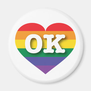 Imã Eu amo Oklahoma Orgulho gay