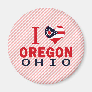 Imã Eu amo Oregon, Ohio