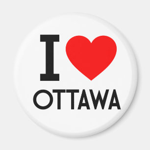 Imã Eu Amo Ottawa