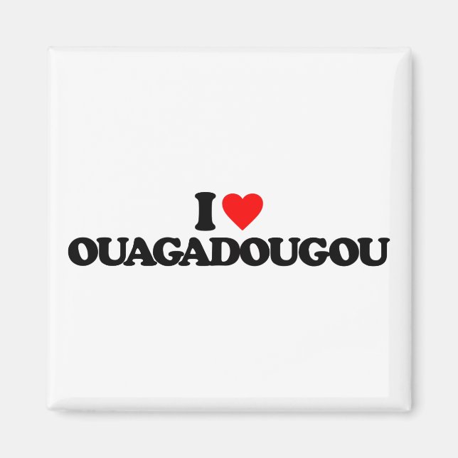 IMÃ EU AMO OUAGADOUGOU (Frente)