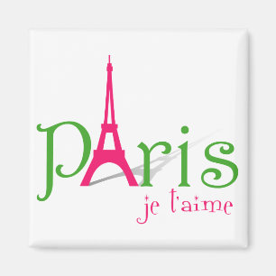 Imã Eu amo Paris