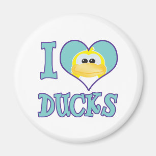 Imã Eu amo patos