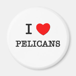 Imã Eu amo PELICANOS