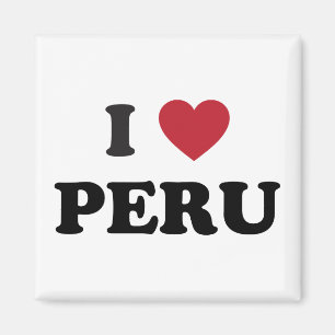 Imã Eu amo Peru