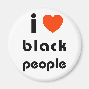 Imã Eu amo pessoas negras