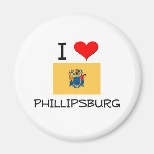 Imã Eu amo Phillipsburg New-jersey