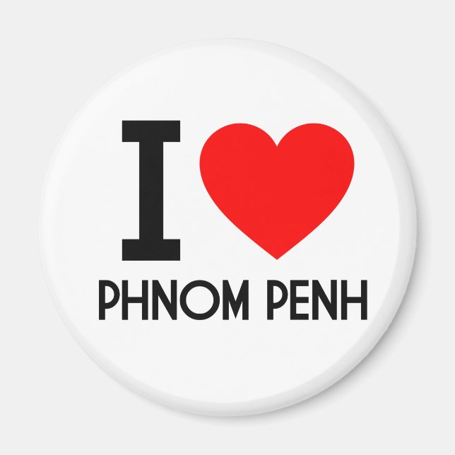 Imã Eu Amo Phnom Penh (Frente)