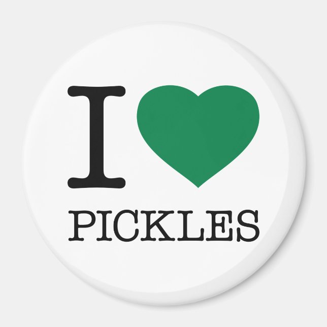 IMÃ EU AMO PICKLES (Frente)