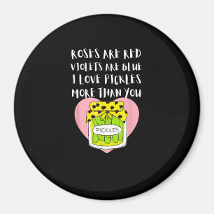 Imã Eu Amo Picles Mais Do Que Você Estilo de Presente
