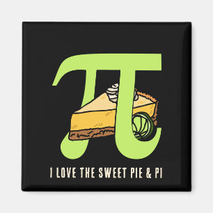 Imã EU AMO PIE E PI Day