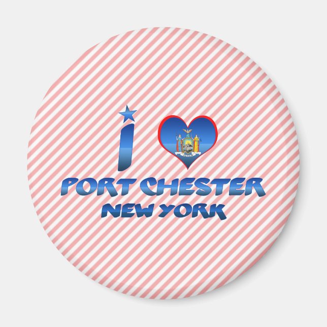 Imã Eu amo Port Chester, Nova Iorque (Frente)