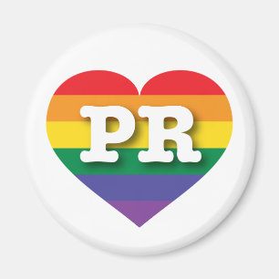 Imã Eu amo Porto Rico Orgulho gay
