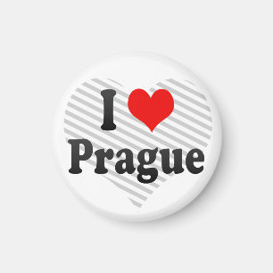 Imã Eu amo Praga, república checa