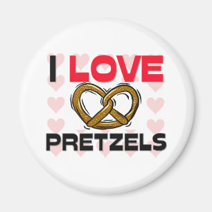 Imã Eu amo pretzeis