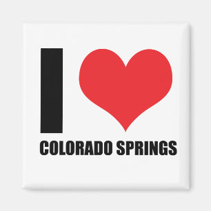 Imã Eu amo Primaveras do Colorado
