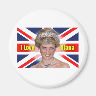 Imã Eu amo Princesa Diana