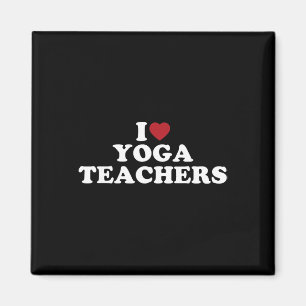 Imã Eu Amo Professores de Yoga, Eu Adoro Professores d