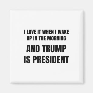 Imã Eu Amo Quando Eu Acordar De Manhã E Trump É