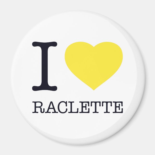 IMÃ EU AMO RACLETTE (Frente)