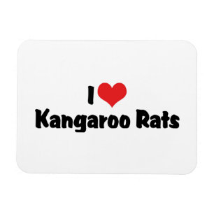 Ímã Eu Amo Ratos Cardíacos