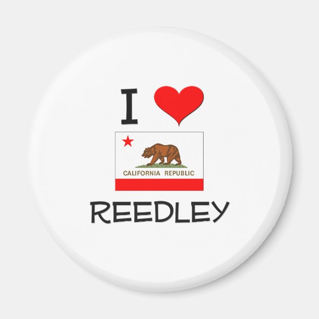 Imã Eu Amo REEDLEY California (Frente)