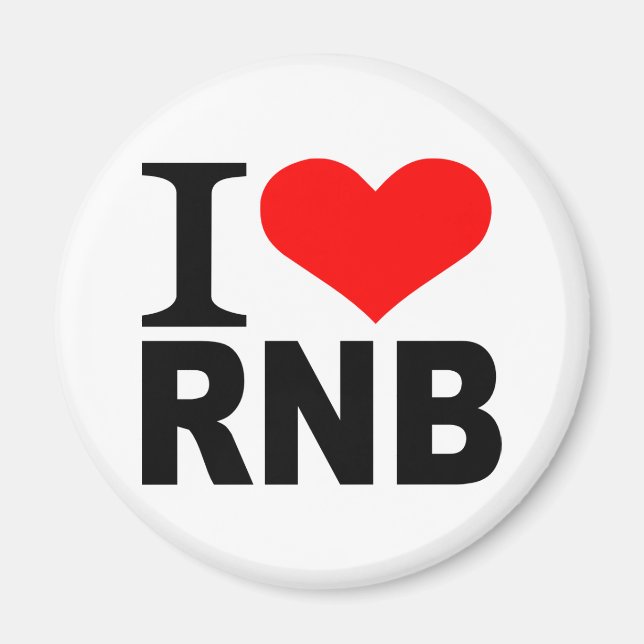 Imã Eu amo RnB (Frente)
