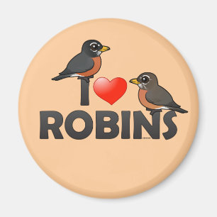 Imã Eu amo robins
