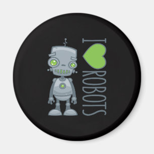 Imã Eu amo robôs