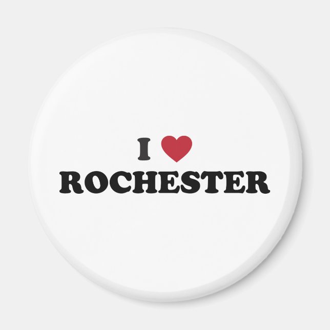 Imã Eu Amo Rochester New York (Frente)