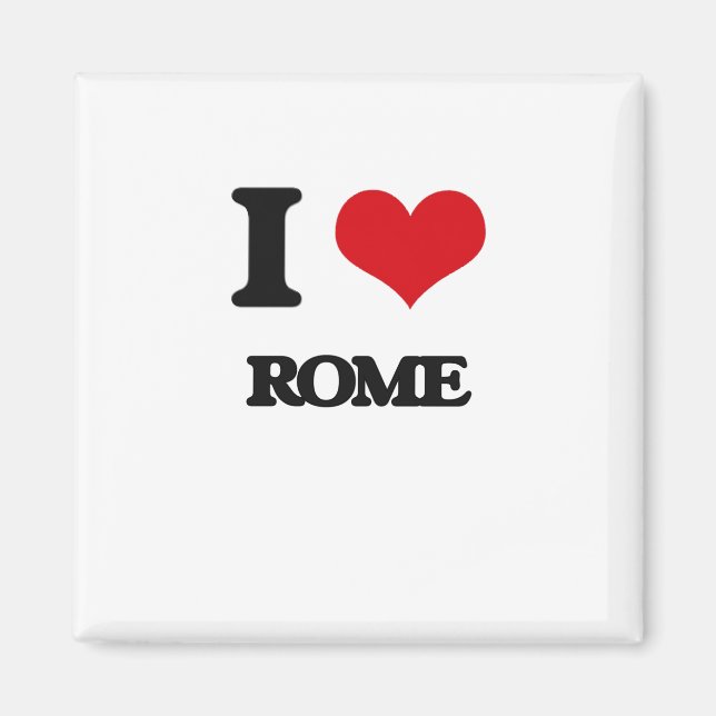 Imã Eu Amo Roma (Frente)